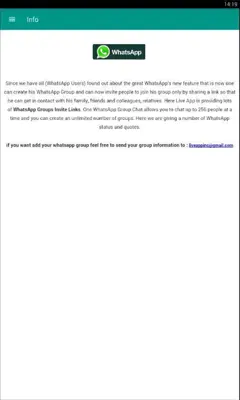 WhatsApp Groups android App screenshot 0